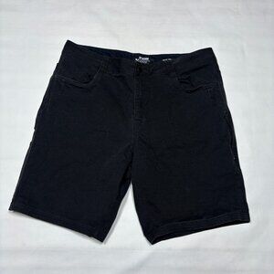 Off the Grid Havok 10" Black Canvas Shorts Mens 36 Outdoor Tactical Active Wear